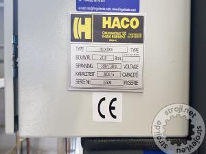 Stroji za obdelavo kovine  Škarje za pločevino, HACO HSLX3006